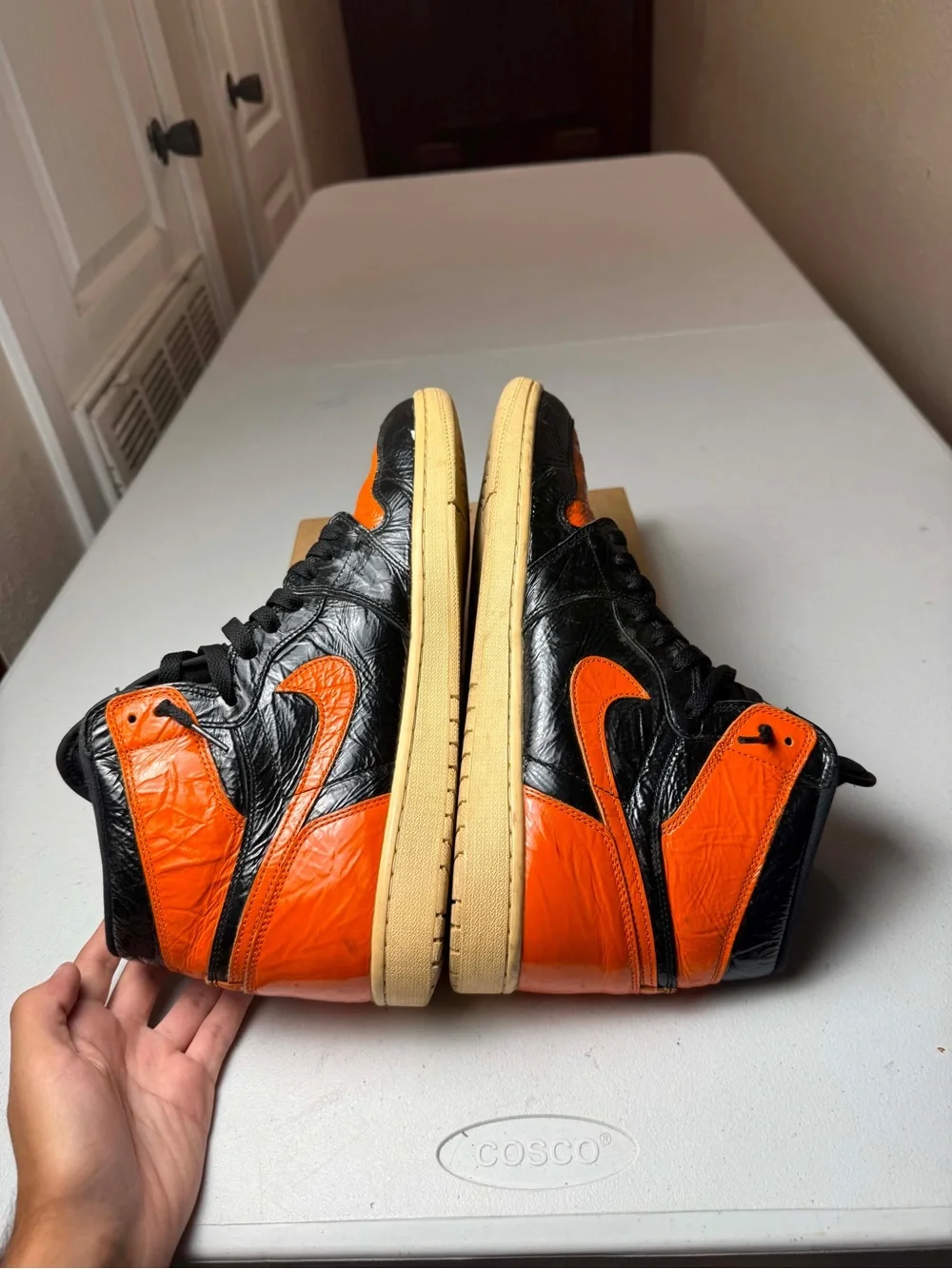 Air Jordan 1 Shattered Backboard 3.0 Retro High Size 12 Mens Sneakers 555088-028